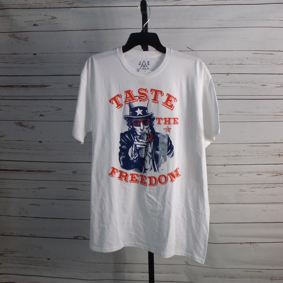 Jem Other - Jem Taste The Freedom Uncle Sam T-Shirt Mens XL